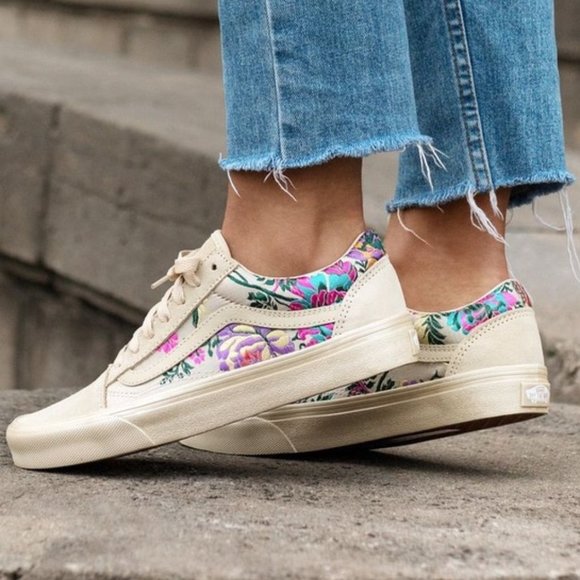 VANS OLD SKOOL FESTIVAL SATIN Gold Men 4.5 - Women 6 - Picture 2 of 15